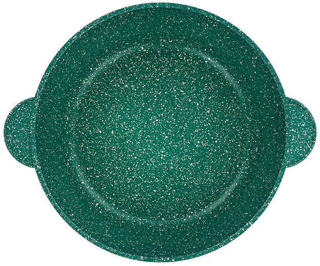 Жаровня (сотейник) 26 см ГАРМОНИЯ ВКУСА "Изумруд" 3,7 л с крышкой 120599