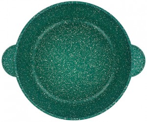 Жаровня (сотейник) 26 см ГАРМОНИЯ ВКУСА "Изумруд" 3,7 л с крышкой 120599