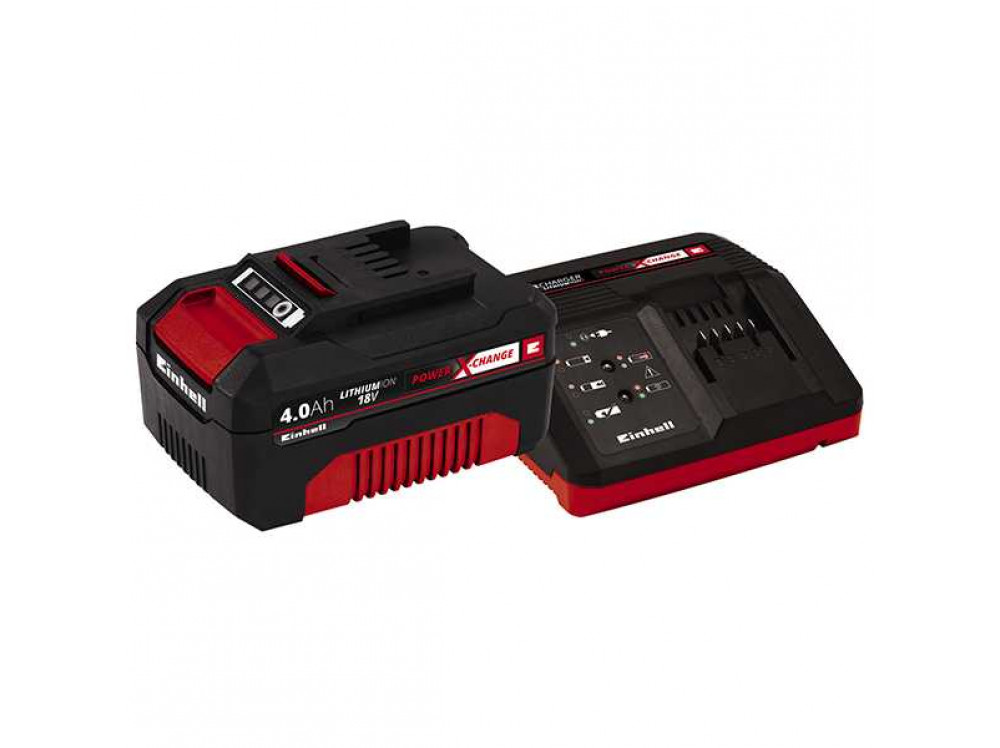 Зарядное устройство и аккумулятор EINHELL PXC 18В 4,0Ач 4512042
