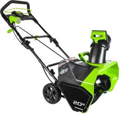 Снегоуборщик GREENWORKS GD40STK5 2600007UG (аккумуляторный, б/щ, 2л.с., 40В, АКБ 1*5Ач, ЗУ)
