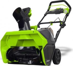 Снегоуборщик GREENWORKS GD40STK5 2600007UG (аккумуляторный, б/щ, 2л.с., 40В, АКБ 1*5Ач, ЗУ)