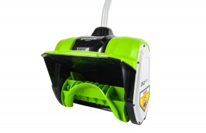 Снегоуборщик GREENWORKS GD40SS 2600807 (колеса 2964207, лопата, аккумуляторный, БЕЗ АКБ И ЗУ)