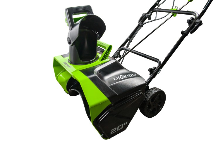 Снегоуборщик GREENWORKS GD40ST VT 2600007 (аккумуляторный, б/щ, 2л.с., 40В, БЕЗ АКБ и ЗУ)