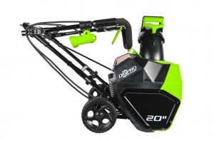 Снегоуборщик GREENWORKS GD40ST VT 2600007 (аккумуляторный, б/щ, 2л.с., 40В, БЕЗ АКБ и ЗУ)