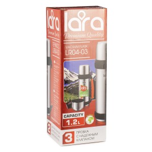 Термос LARA (сталь) - 1200 мл LR04-03