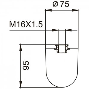 Щетка для ершика запасная FRAP F33901
