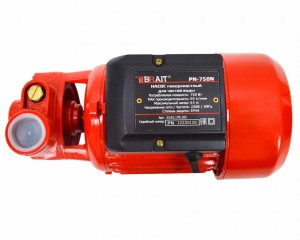 Насос поверхностный BRAIT PN-750N (750Вт, 45л/мин, макс.напор 50м, глубина всас. 8м))