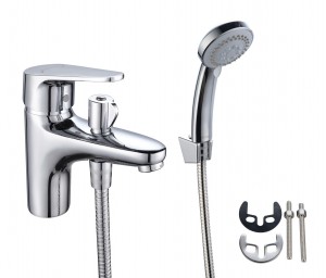 Смеситель для умывальника BOOU с душем B8282-1V (B8282-1V)