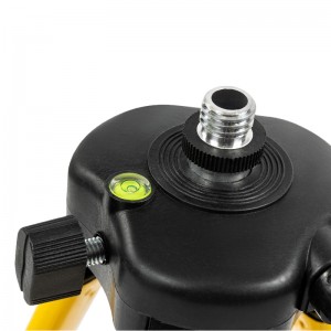 Штатив для лазерного уровня MAXPILER MT-0115 (0,45-1,5м, элевационный, резьба 5/8", мет.ножки)