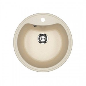 Мойка Ulgran U-601-328 круглая, Ø510*210мм, бежевый