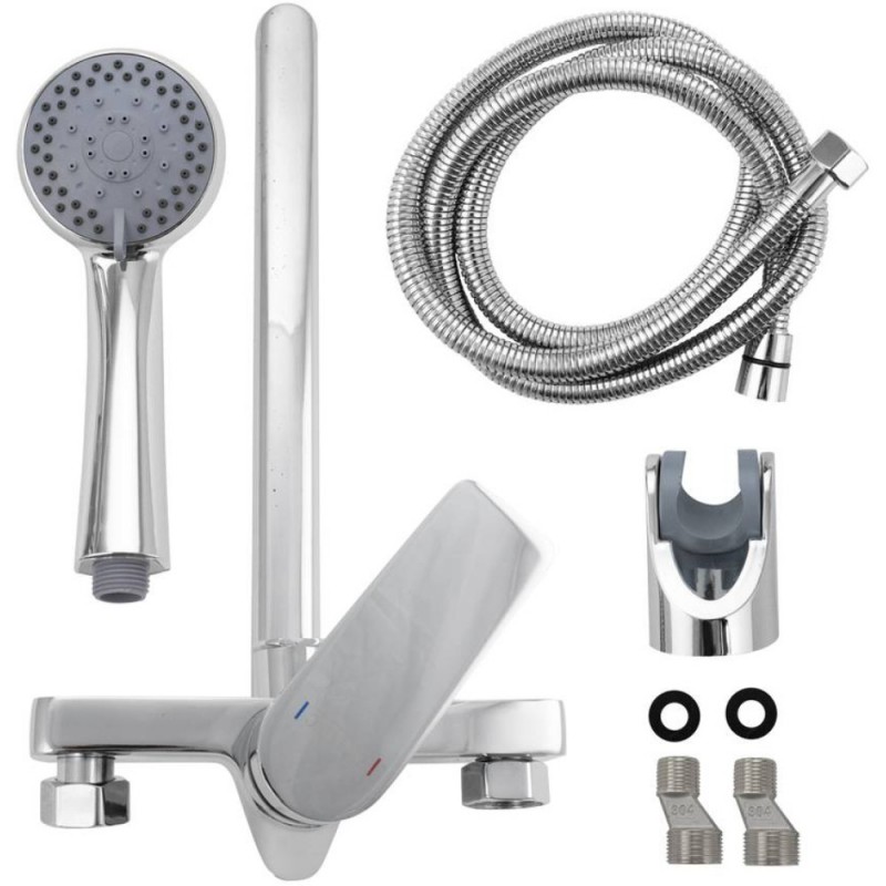 Смеситель для ванны длинный излив, шар. MAGNUS 8470