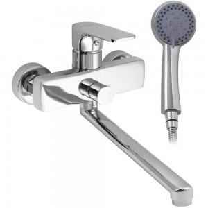 Смеситель для ванны длинный излив, шар. MAGNUS 8470