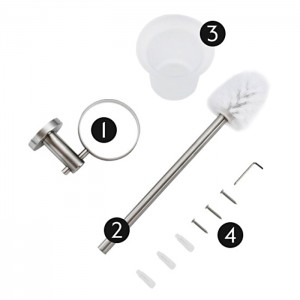 Ершик настенный сатин FRAP F30110