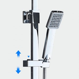 Душевая система с переключатателем к смесителю Ledeme L2416