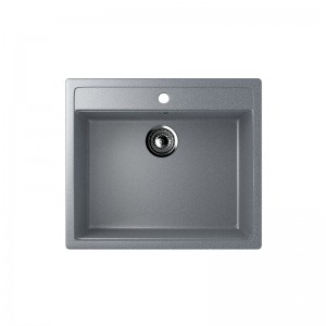 Мойка Ulgran U-104-309 квадратная, 560*495мм темно-серый