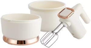 Миксер с чашей Centek CT-1129 (бежевый/золотой хром) 800Вт