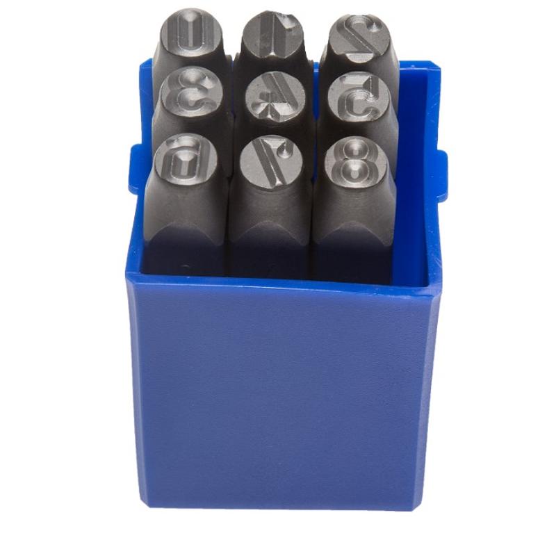 Клейма шрифт 8мм, цифровые арабские ЗУБР 21501-08_z01