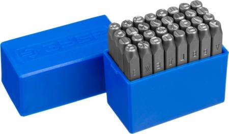 Клейма шрифт 6мм, буквенные кириллица ЗУБР 21503-06_z01