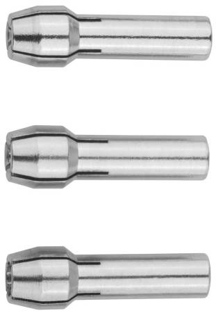 набор-мини Зубр 35943-H3 цанги хром,3,2мм-1шт, 2,4мм-1шт, 1,6мм-1шт