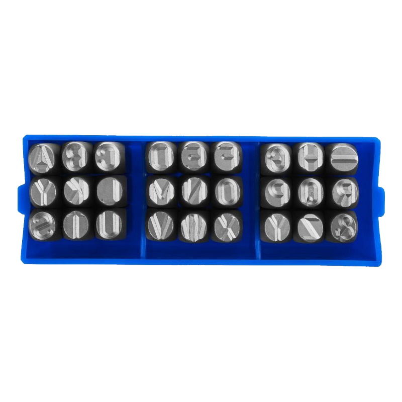 Клейма шрифт 8мм, буквенные латинские ЗУБР 21505-08_z01