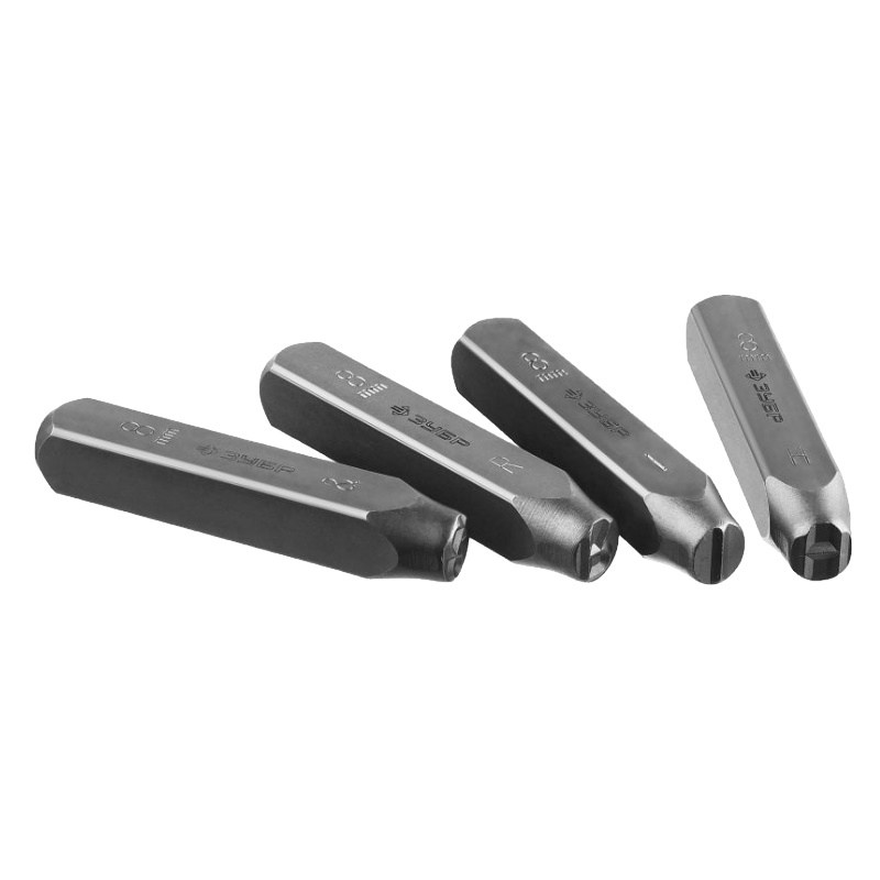 Клейма шрифт 8мм, буквенные латинские ЗУБР 21505-08_z01