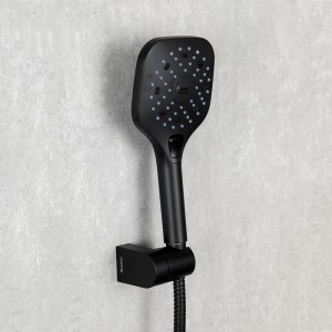 Смеситель для ванны с коротким изливом черный GAPPO G3250
