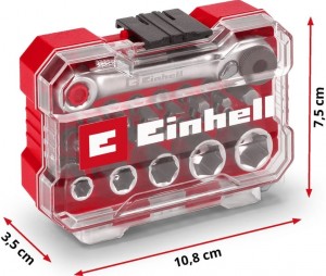 Набор бит в пластиковом кейсе (21 шт) Einhell 118683