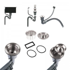 Мойка кухонная премиум, PVD графит, 500*440 Gerhans K35044B