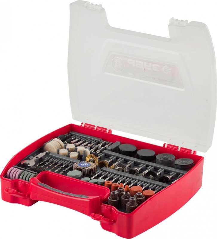 Набор мини насадки для гравиров.машин (220пр) ЗУБР 35903-H220