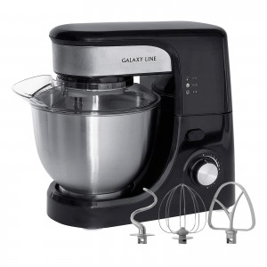Миксер планетарный Galaxy LINE GL2231 ЧЕРНЫЙ (700 Вт)