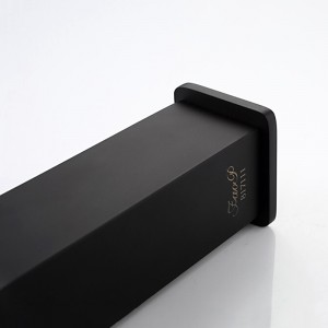 Смеситель для раковины черный/золото FAOP A1006-6