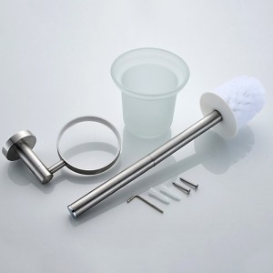 Ершик настенный стекло, нерж сталь LEDEME L71710