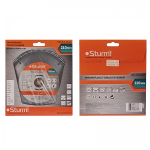 Диск пильный 210*30мм*36Т напайки ТСТ Sturm! 9020-210-30-36T