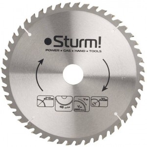 Диск пильный 210*30мм*36Т напайки ТСТ Sturm! 9020-210-30-36T