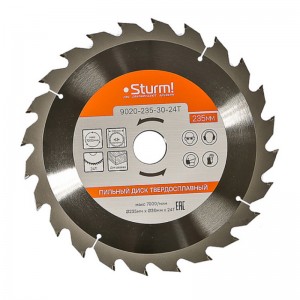 Диск пильный 235*30/20мм*24 зуба Sturm! 9020-235-30-24T