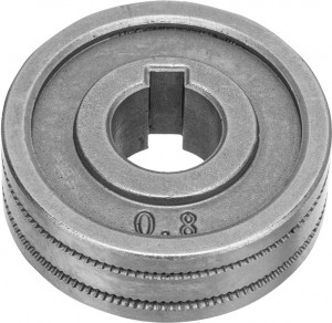 Ролик подающий 0,8-1мм зубчатый профиль под флюсовую проволоку (1шт.) Denzel 93652