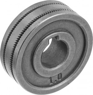 Ролик подающий 0,8-1мм зубчатый профиль под флюсовую проволоку (1шт.) Denzel 93652