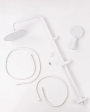 Душевая система с тропическим душем Хром б/смесителя Sanday SD901