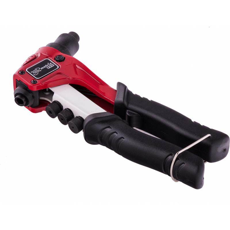 Заклепочник 200мм ручной, литой (2,4-4,8 мм) MATRIX 40546