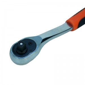 Ключ-трещотка 3/8", 72 зуба, квадрат, с быстрым сбросом, CrV Sturm! 1045-17-R3/8