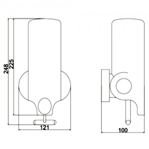 Дозатор золотой GERHANS K50401G