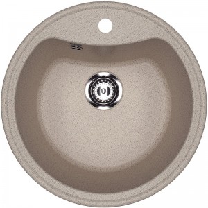 Мойка Ulgran U-601-302 круглая, Ø510*210мм, песочный