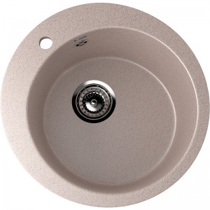 Мойка Ulgran U-405-302 круглая песочный