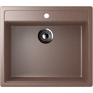 Мойка Ulgran U-104-307 квадратная, 560*495 мм терракот