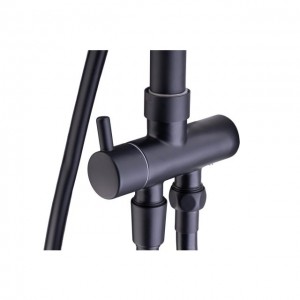 Душевая система Черный б/смесителя Sanday SD907