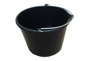 Ведро строительное 16л с носиком пластмассовое, высокопрочное СИБРТЕХ 81479