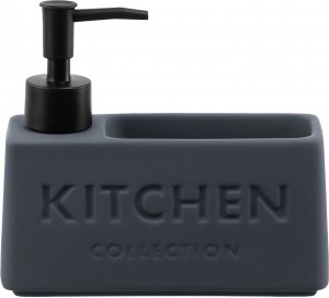 Диспенсер для моющего "KITCHEN" 420 мл графит Elan Gallery 190014