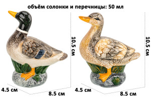 Набор для специй "Селезень и уточка" 2 предмета 340083