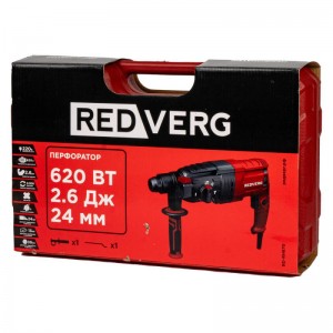 Перфоратор REDVERG RD-RH670 (SDS-plus, 670Вт, 2,6Дж)