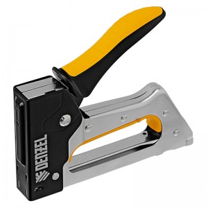 Степлер металлический, 2К рукоятка, тип 53, скобы 6-10мм Denzel 40222